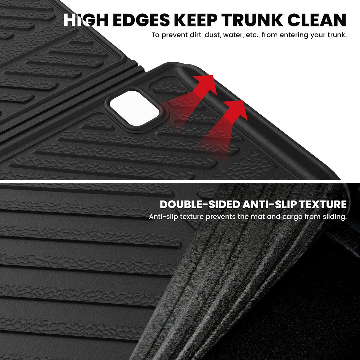 Fit for 2025 Nissan Armada TPE Floor Mats / Cargo Mat & Seatback Mats