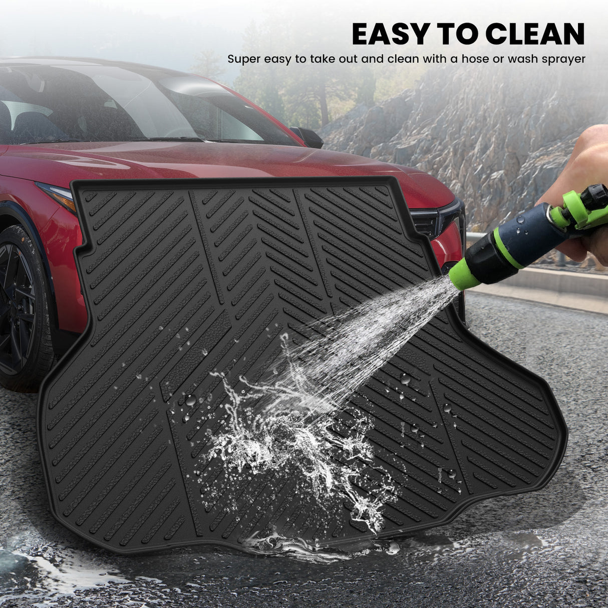 Fit for 2025 Kia K4 Floor Mats / Cargo Mat