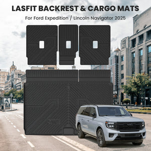 2025 Lincoln Navigato Cargo Mats and Seatback Mat 
