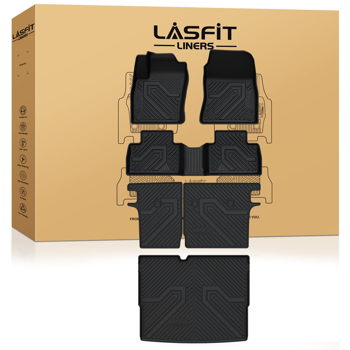 Fit for 2025 Nissan Kicks Floor Mats / Seatback Mat / Cargo Mat, Not Fit 2025 Kicks Play