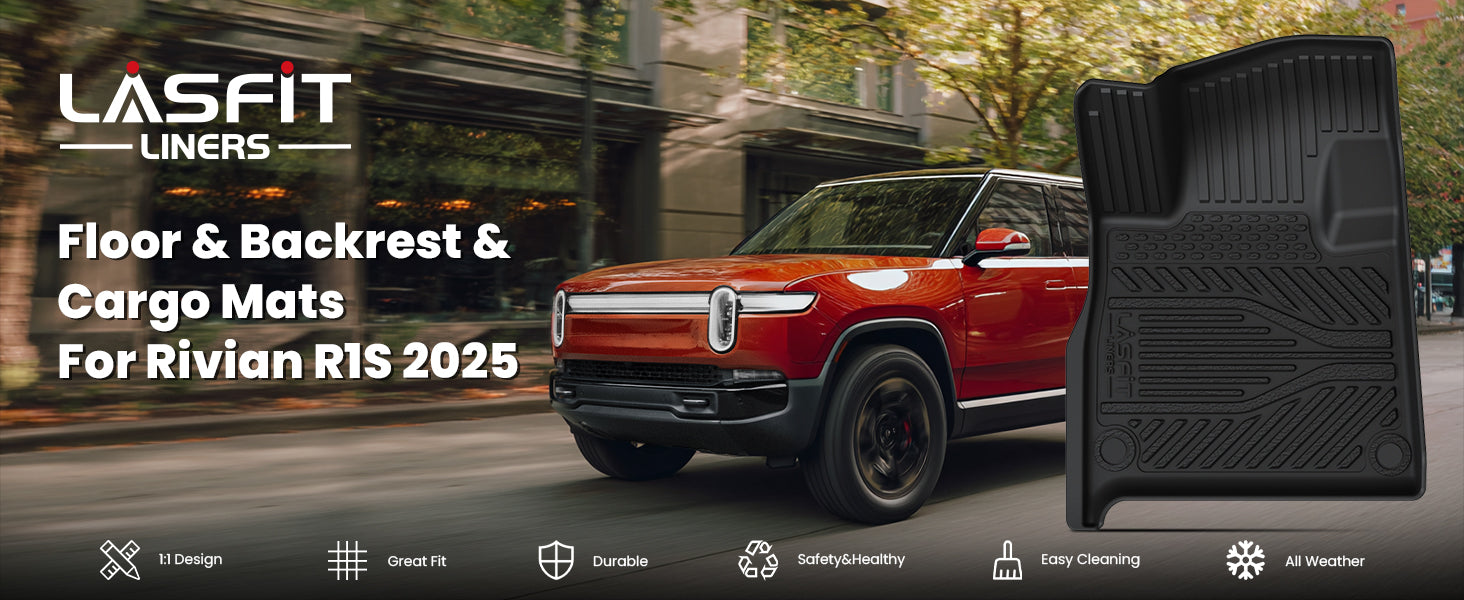 2025 Rivian R1S floor mats