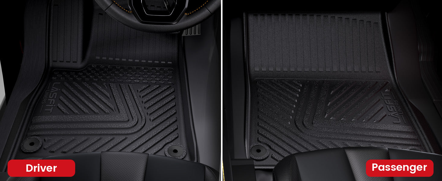 Rivian R1T floor mats 1st row