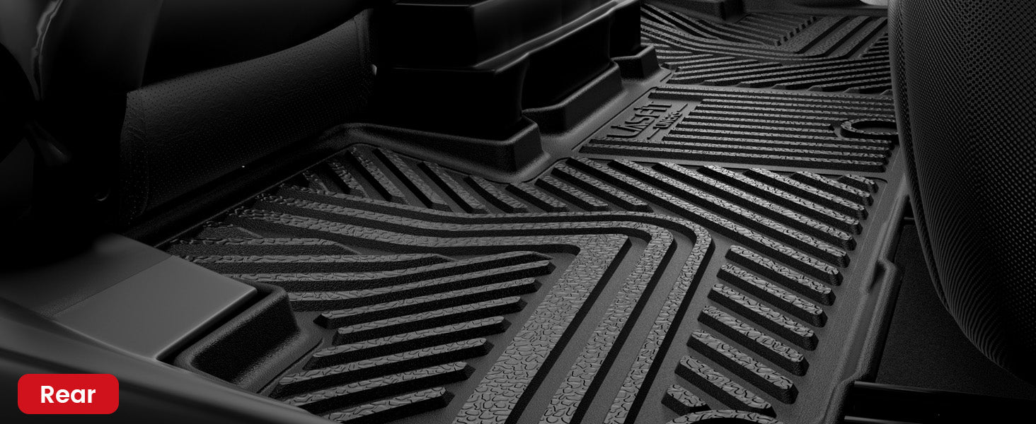 Rivian R1T floor mats 2nd row