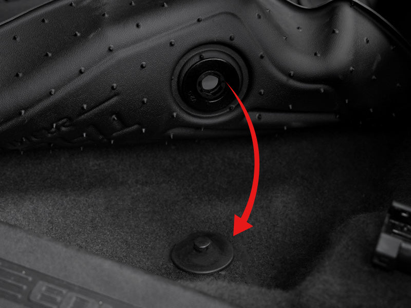 Rivian R1T Floor Mats Locks