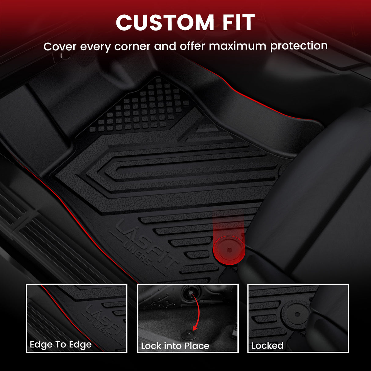 Fit for 2025 Subaru Forester Floor Mats/Cargo Mat/Seatback Mat