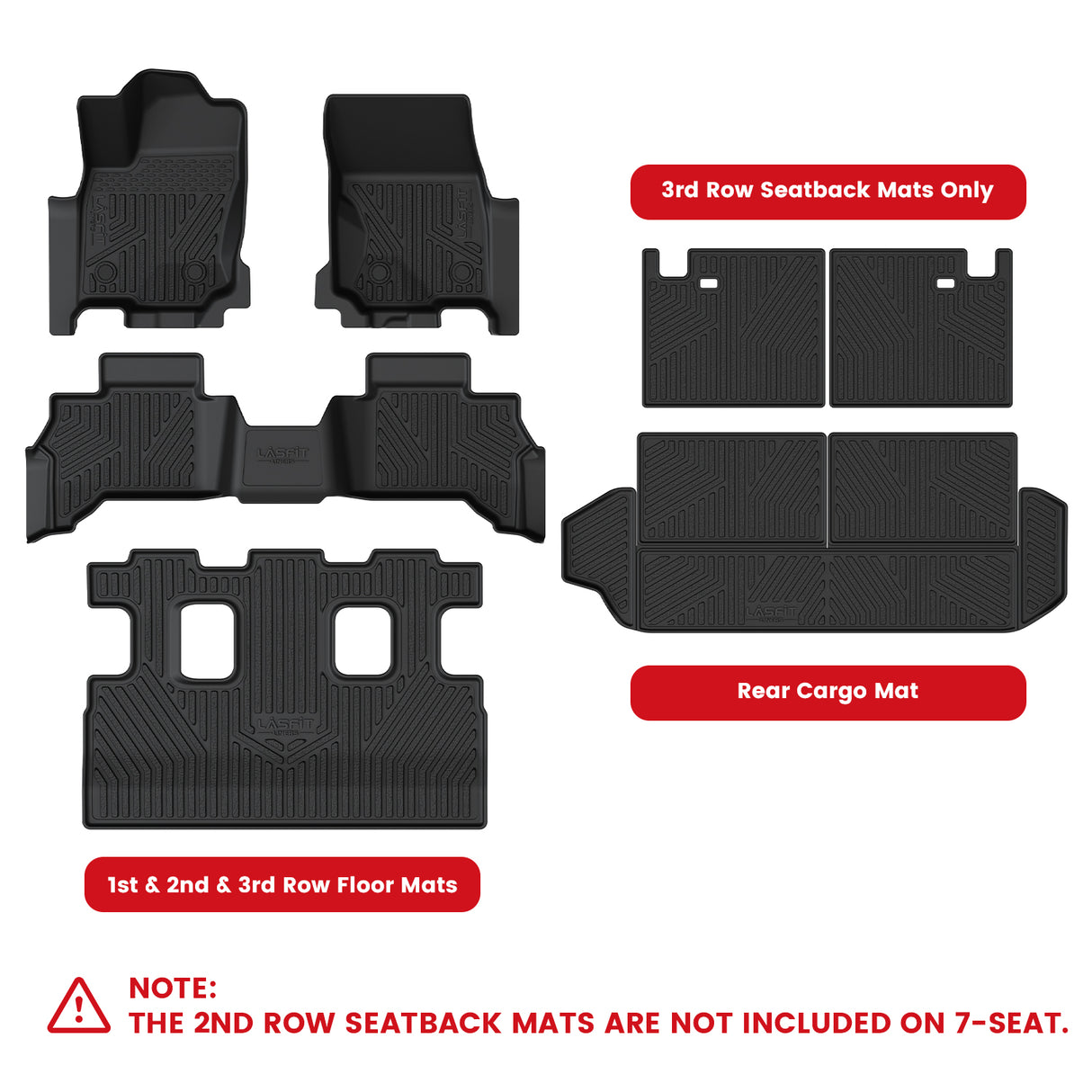 Fit for 2025 Toyota 4Runner (Include Hybrid) Floor Mats or Seatback/ Cargo Mat
