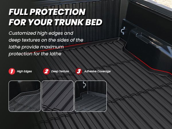 2024-2026 Toyota Tacoma full-protection bed mat