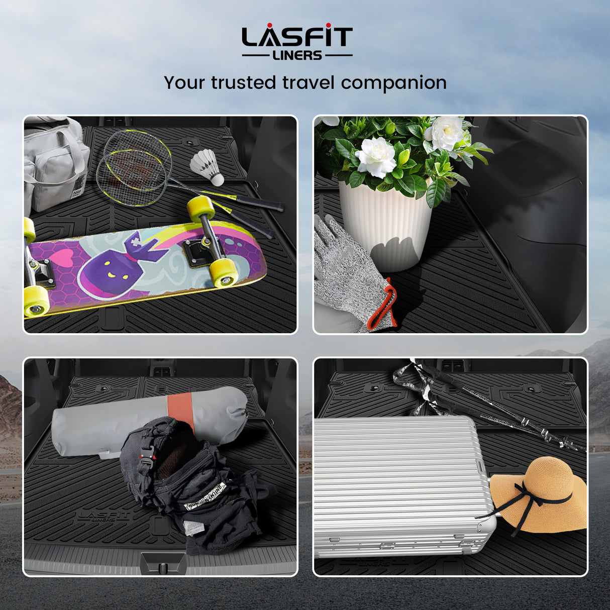 2025 Volkswagen Tiguan Seatback & Cargo Mats Scene