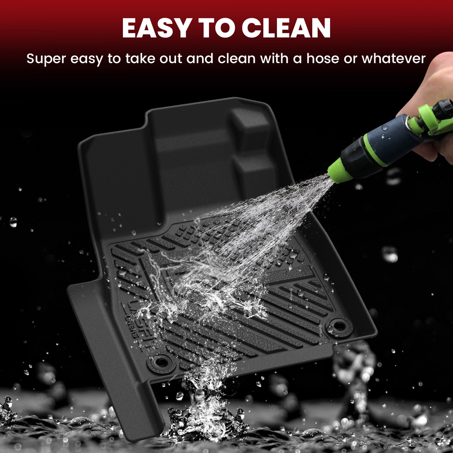 Lasfit Floor Mats Easy to Clean