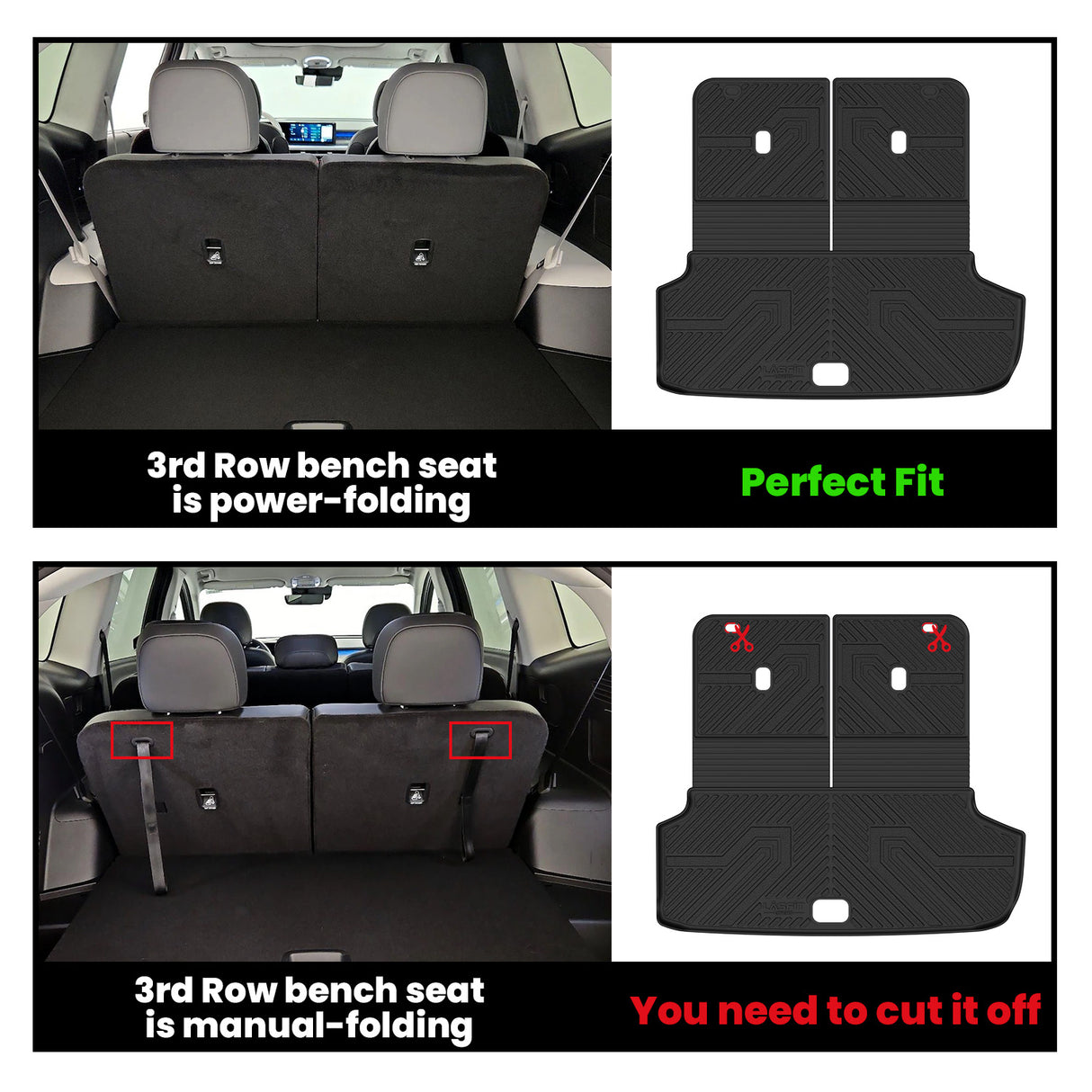 Fit for 2026 Hyundai Ioniq 9 Floor Mats or Seatback & Cargo Mat
