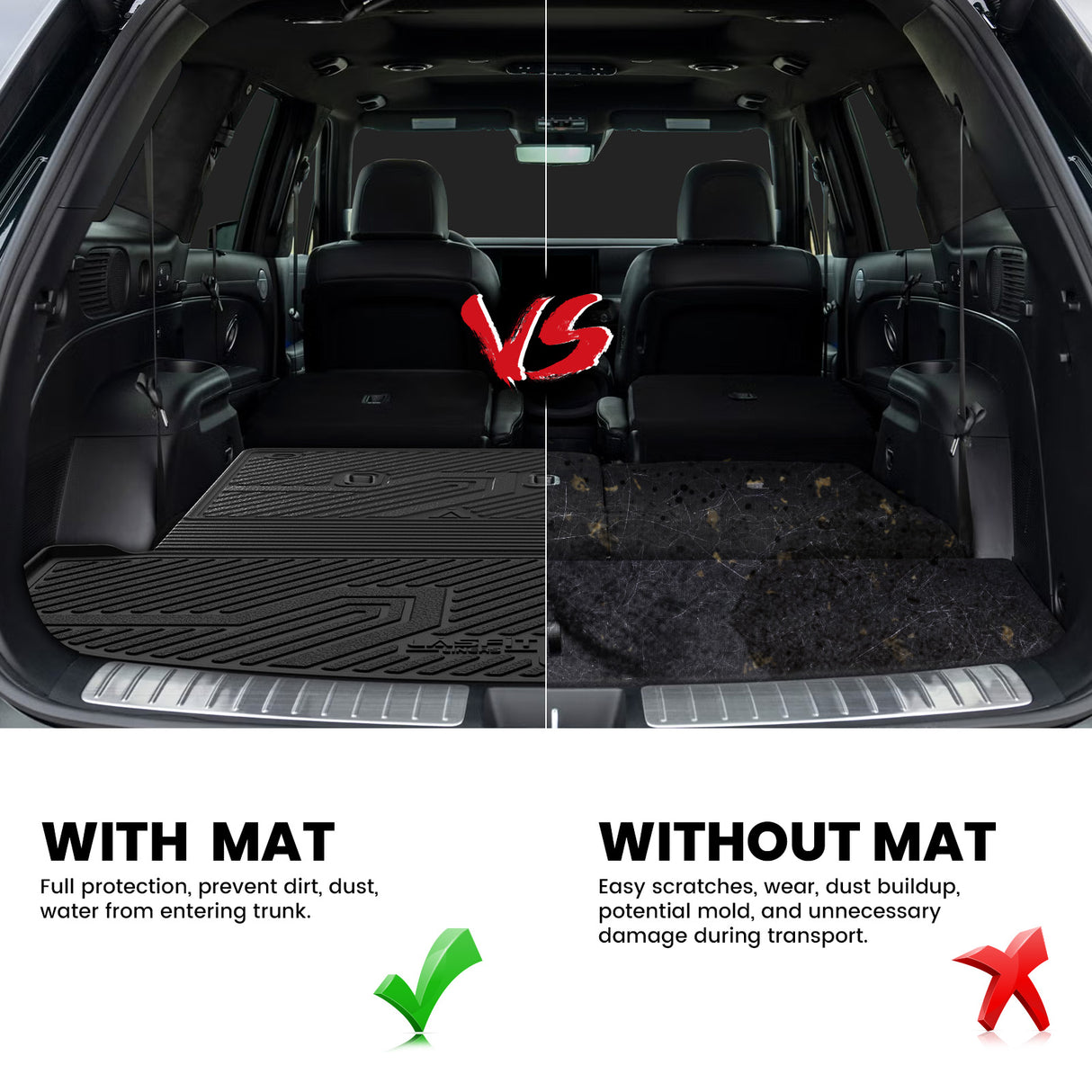 2026 Hyundai Palisade Seatback Cargo Mat