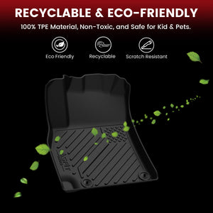 2026 Kia K4 Hatchback Floor Mats & Cargo Mat TPE Material
