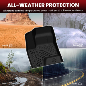 2026 Nissan Rogue PHEV Floor Mats & Seatback &  Cargo Mats All Weather Protection