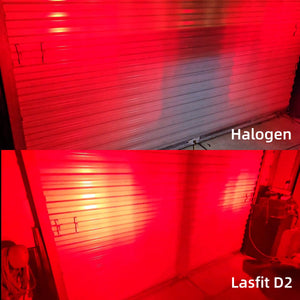 2026 Ram 1500 Big Horn 7443 rear turn signal/brake/tail light brightness comparison