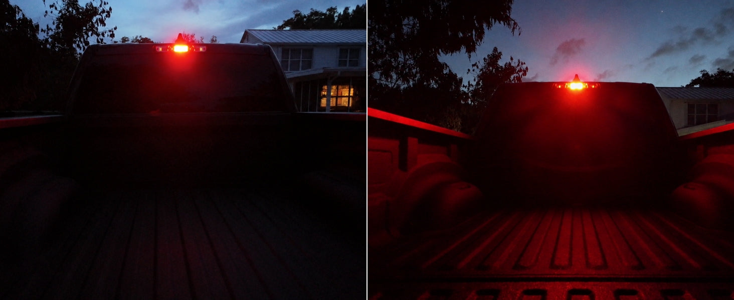 2026 Ram 1500 Big Horn 921 3rd brake lights brightness comparisons