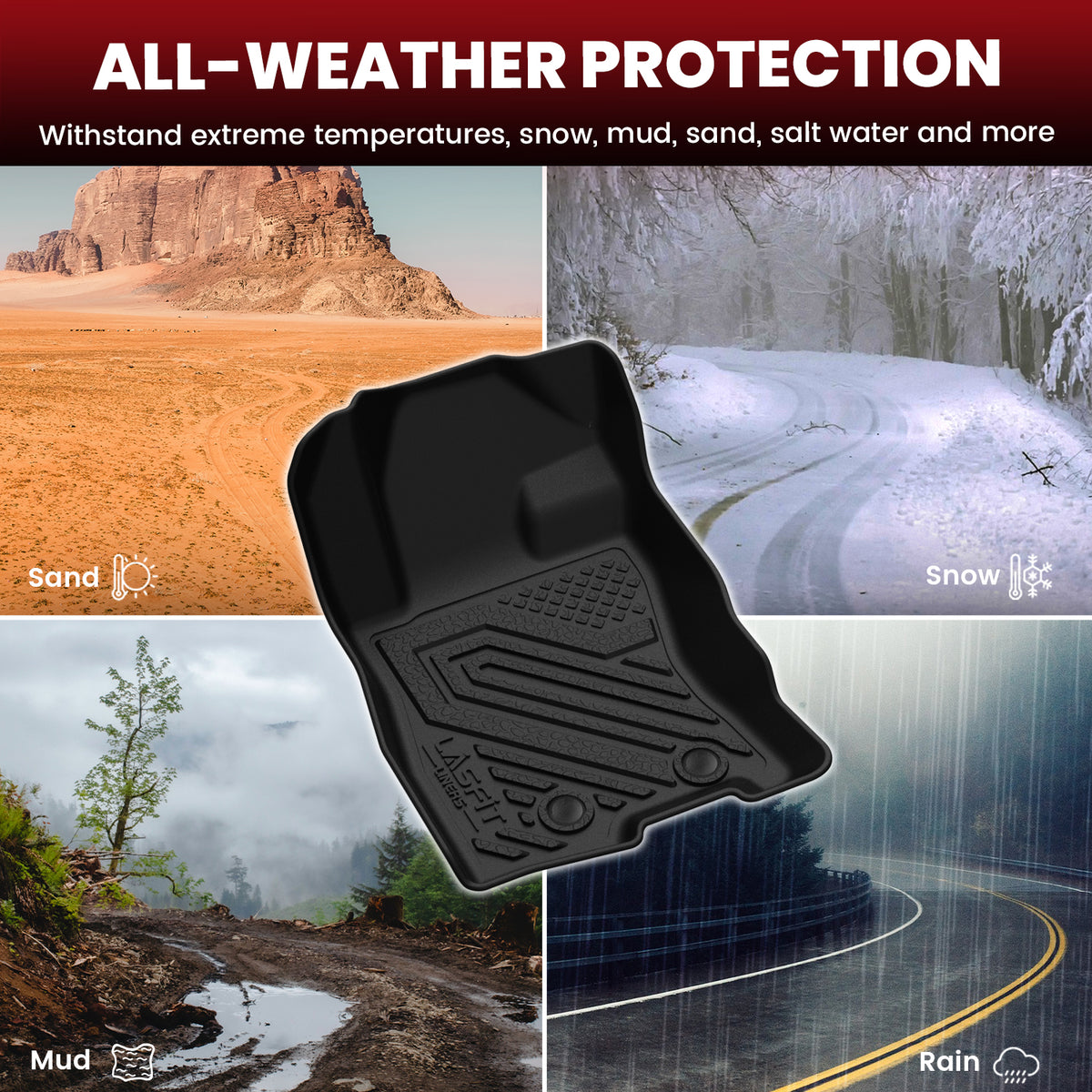 2026 Subaru Crosstrek Hybrid Floor Mats & Seatback & Cargo Mats All Weather Protection