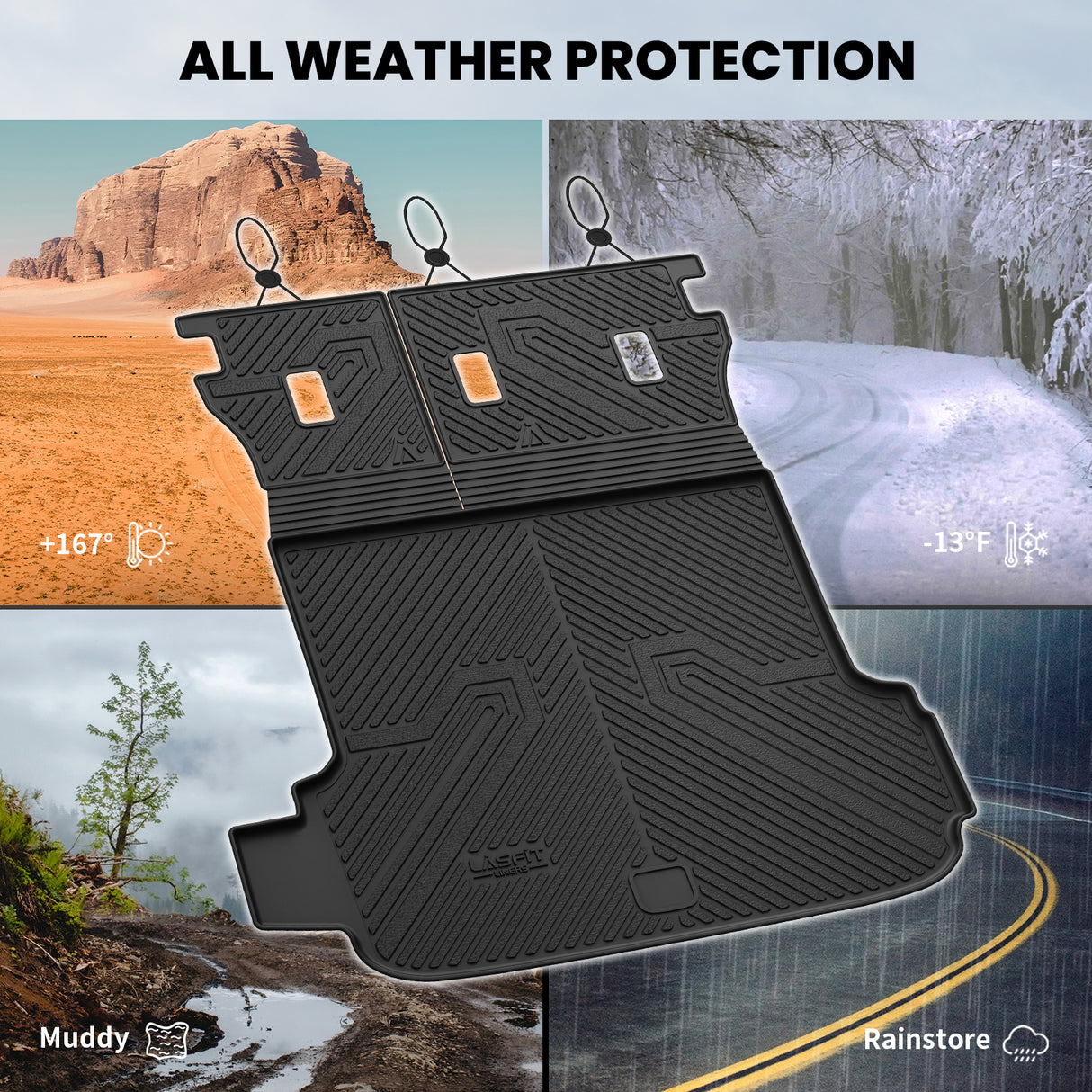 2026 Subaru Outback Seatback & Cargo Mats All Weather Protection