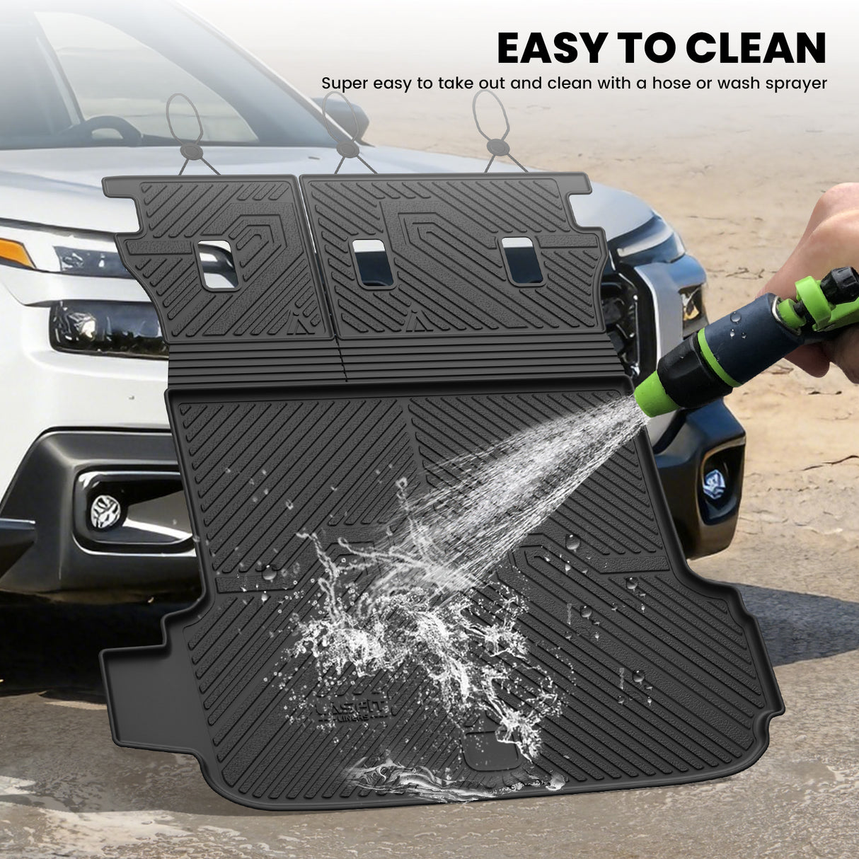 2026 Subaru Outback Seatback & Cargo Mats Easy to Clean