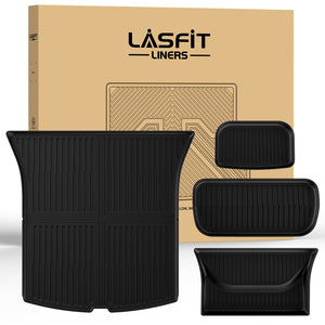 Fit for 2026 Tesla Model Y Floor Mats / Cargo / Frunk Liner / Trunk Well / Seatback Mats