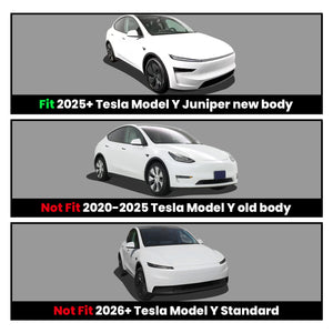 Fit for 2026 Tesla Model Y Floor Mats or Cargo or Frunk Liner or Trunk Well or Seatback Mats