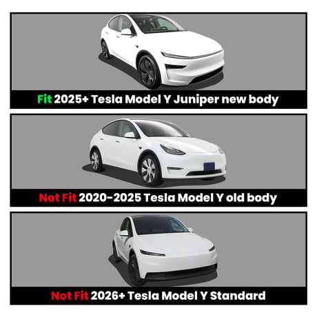 Fit for 2026 Tesla Model Y Floor Mats or Cargo or Frunk Liner or Trunk Well or Seatback Mats