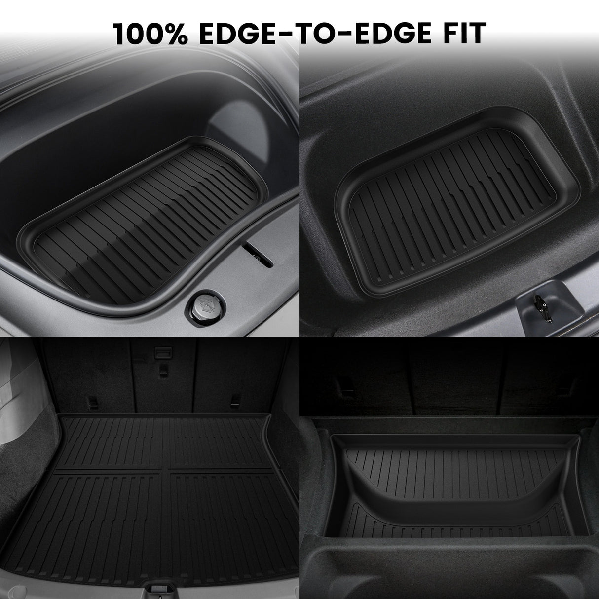Fit for 2026 Tesla Model Y Floor Mats / Cargo / Frunk Liner / Trunk Well / Seatback Mats
