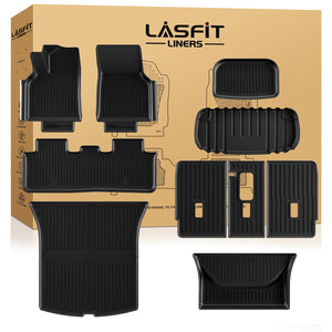 2026 Tesla Model Y AWD/RWD Floor Mats & Cargo & Frunk Liner & Trunk Well & Seatback Mats