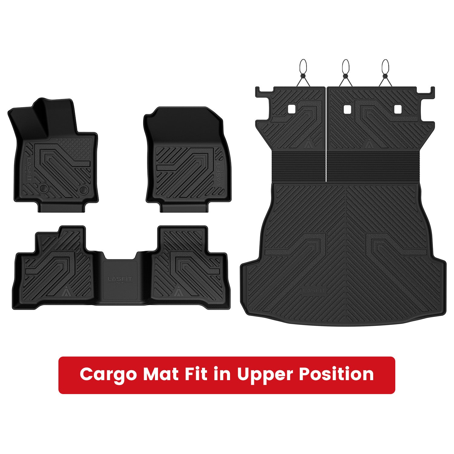 Fit for 2026 Toyota RAV4 Hybrid or RAV4 PHEV Floor Mats or Seatback & Cargo Mats