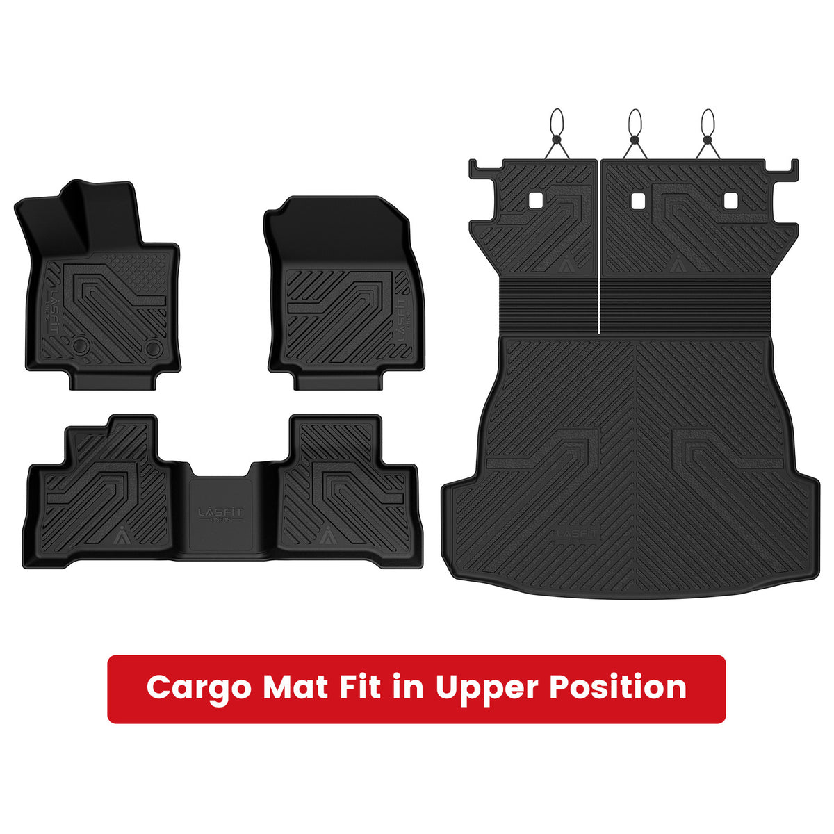 Fit for 2026 Toyota RAV4 Hybrid or RAV4 PHEV Floor Mats or Seatback & Cargo Mats