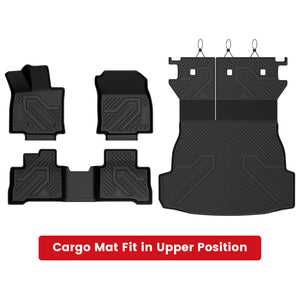 Fit for 2026 Toyota RAV4 Hybrid or RAV4 PHEV Floor Mats or Seatback & Cargo Mats