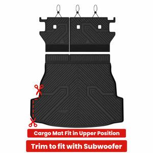 Fit for 2026 Toyota RAV4 Hybrid or RAV4 PHEV Floor Mats or Seatback & Cargo Mats