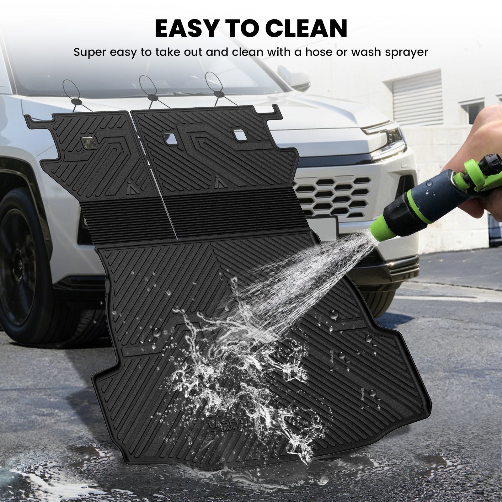 2026 Toyota RAV4 Hybrid PHEV Seatback & Cargo Mats Easy to Clean