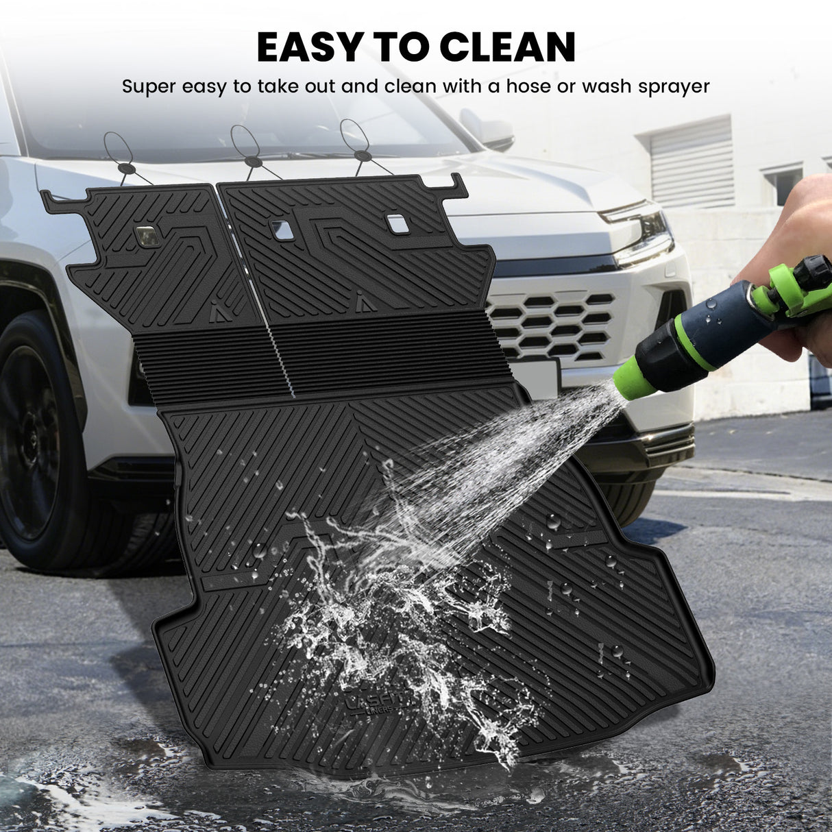 2026 Toyota RAV4 Hybrid PHEV Seatback & Cargo Mats Easy to Clean