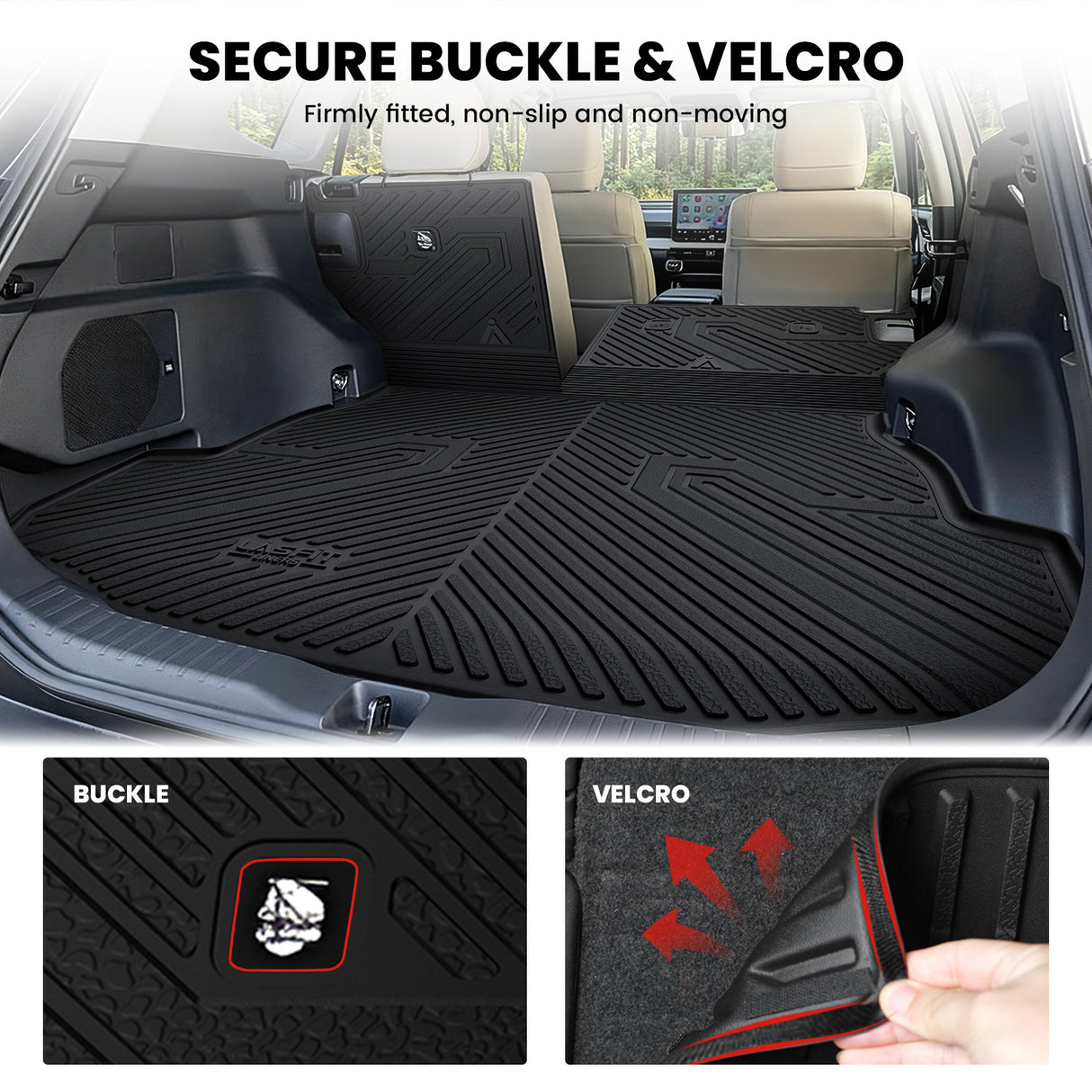 2026 Toyota RAV4 Hybrid PHEV Seatback & Cargo Mats Non-Slip