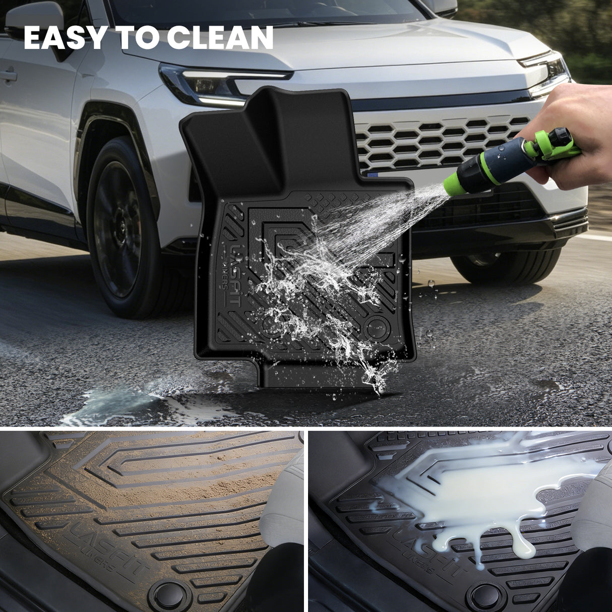 2026 Toyota RAV4 Hybrid PHEV Floor Mats Easy to Clean