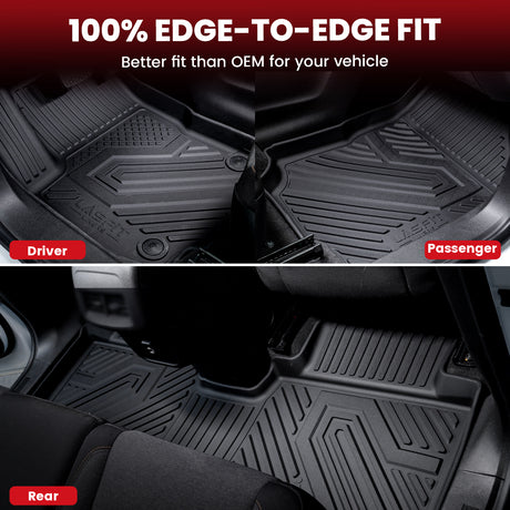 Fit for 2027 Kia Seltos Floor Mats & Seatback & Cargo Mats Custom Fit