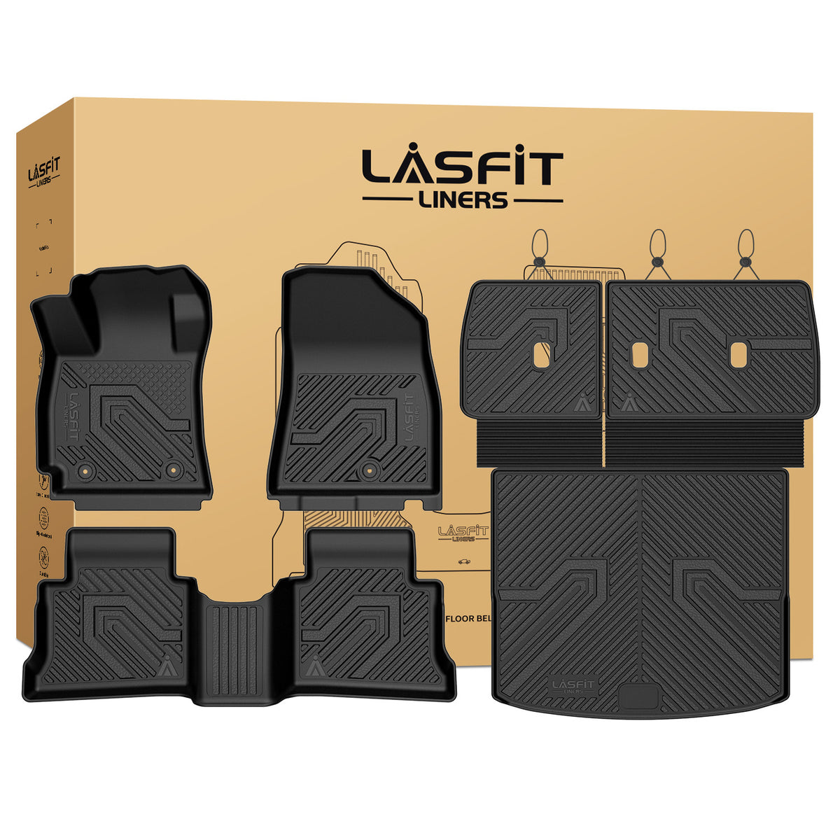 Fit for 2027 Kia Seltos Floor Mats & Seatback & Cargo Mats