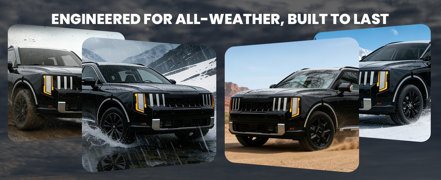 Safe Driving with 2027 Kia Telluride floor mats