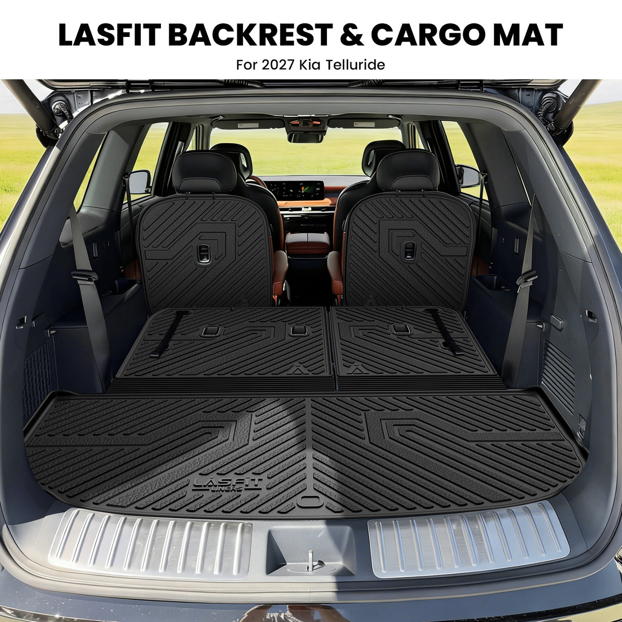  Lasfit 2027 Kia Telluride Floor Mats