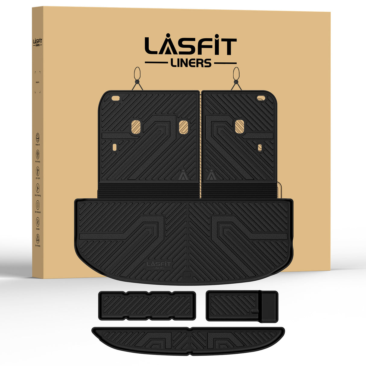  Lasfit 2027 Kia Telluride Floor Mats