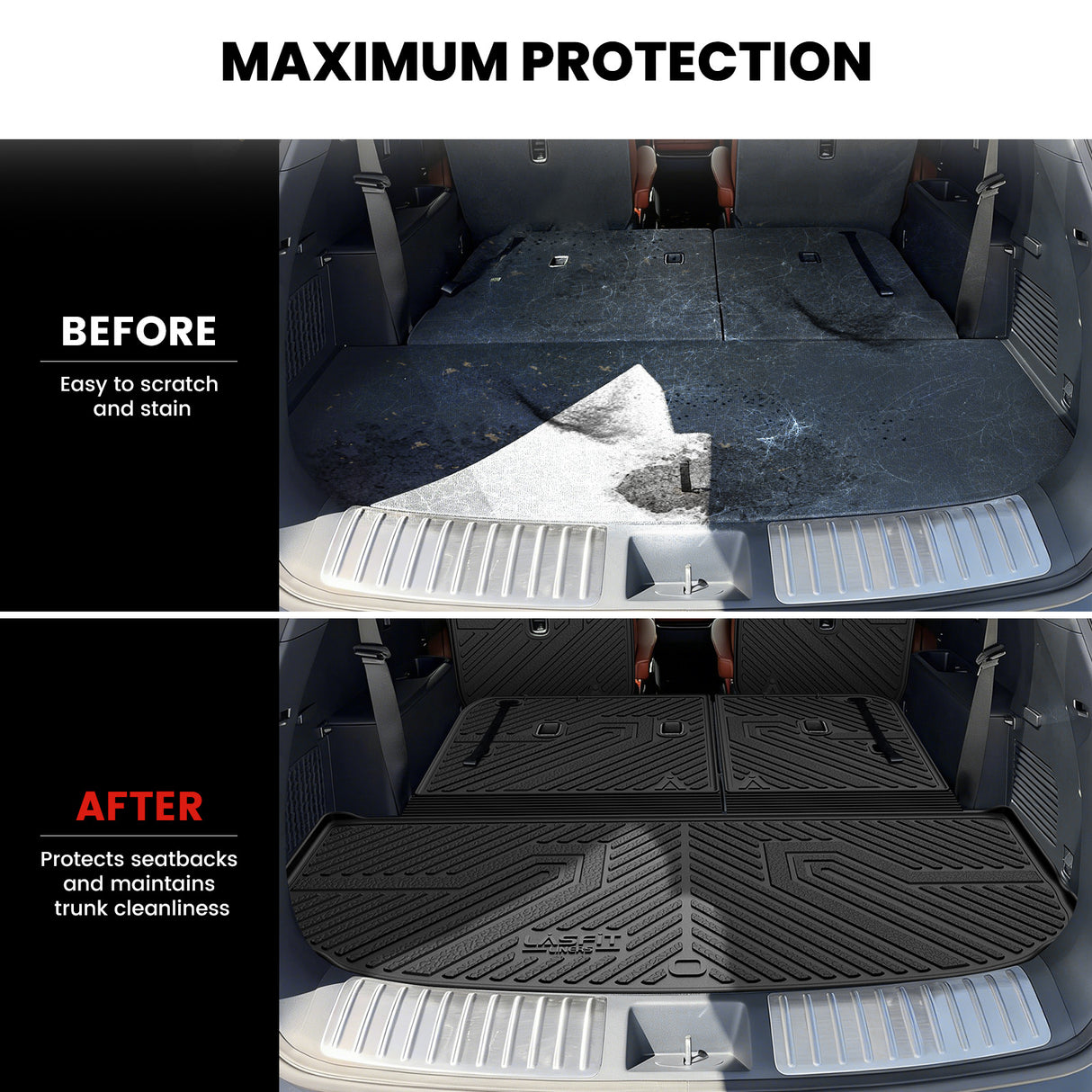  Lasfit 2027 Kia Telluride Floor Mats