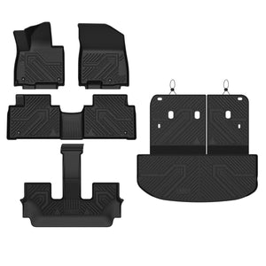 Fit for 2027 Kia Telluride Floor Mats or Seatback & Cargo & Rear Trunk Mat