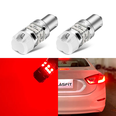 T3-1156R LED bulbs image with car