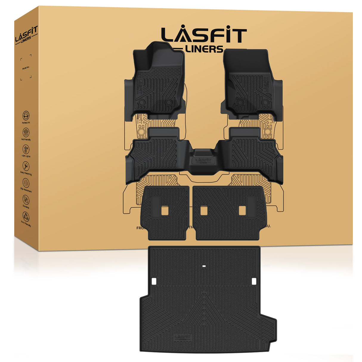 Fit for 2025-2026 Toyota 4Runner Floor Mats or Seatback Mat or Cargo Mat