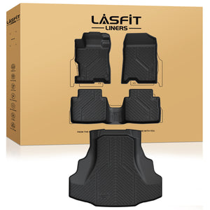 Fit for 2008-2012 Honda Accord 1st & 2nd Row Floor Mats/Cargo Mat,Only fit Sedan not fit Coupe