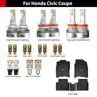 combo package B for honda civic coupe