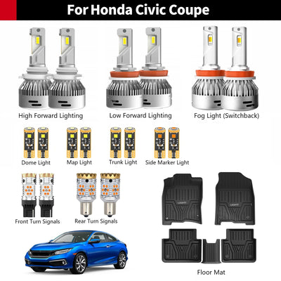 combo package B for honda civic coupe
