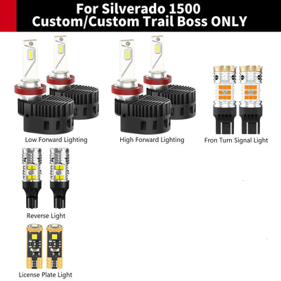 combo package B for silverado 1500 2022-2023