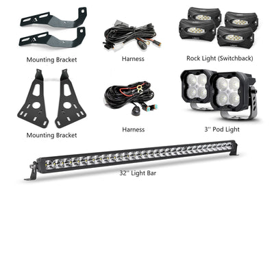 Toyota 4Runner 2014-2020 Combo Package Upgrades
