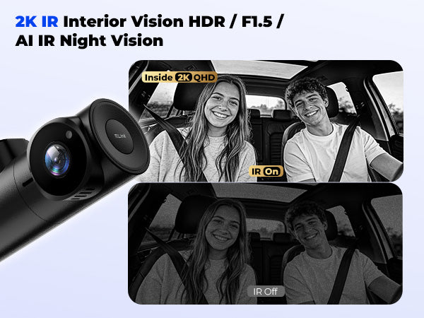HDR Dash Cam for Better Low-Light and Backlight Detail